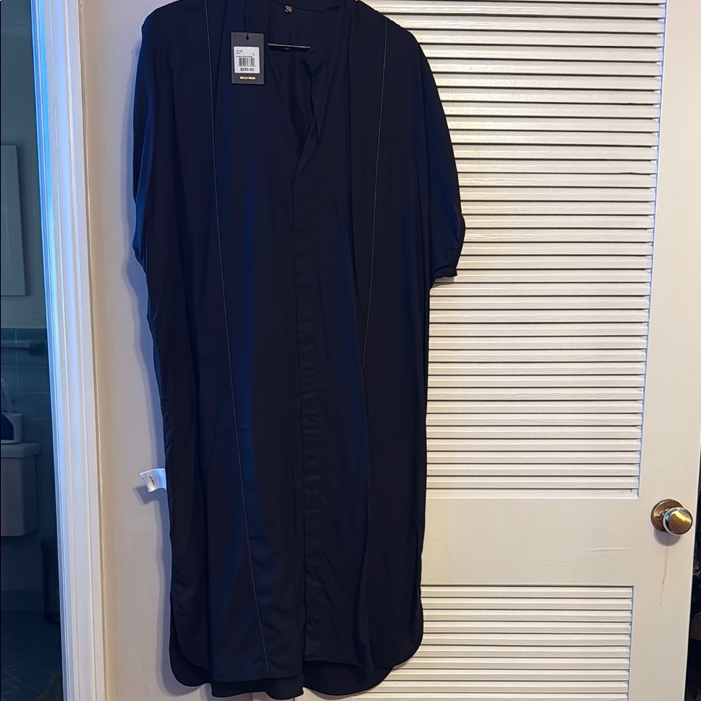 Billy Reid Black Panel Dress